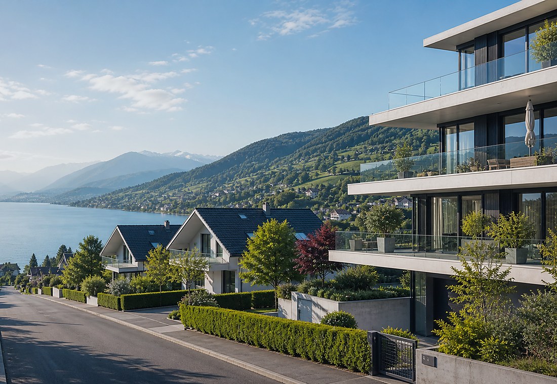 Visuel immobilier premium local pour Konolfingen
