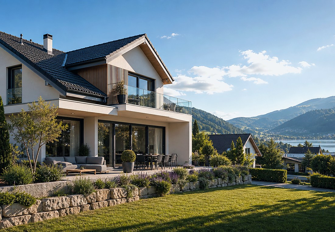 Visuel immobilier premium local pour La Brillaz
