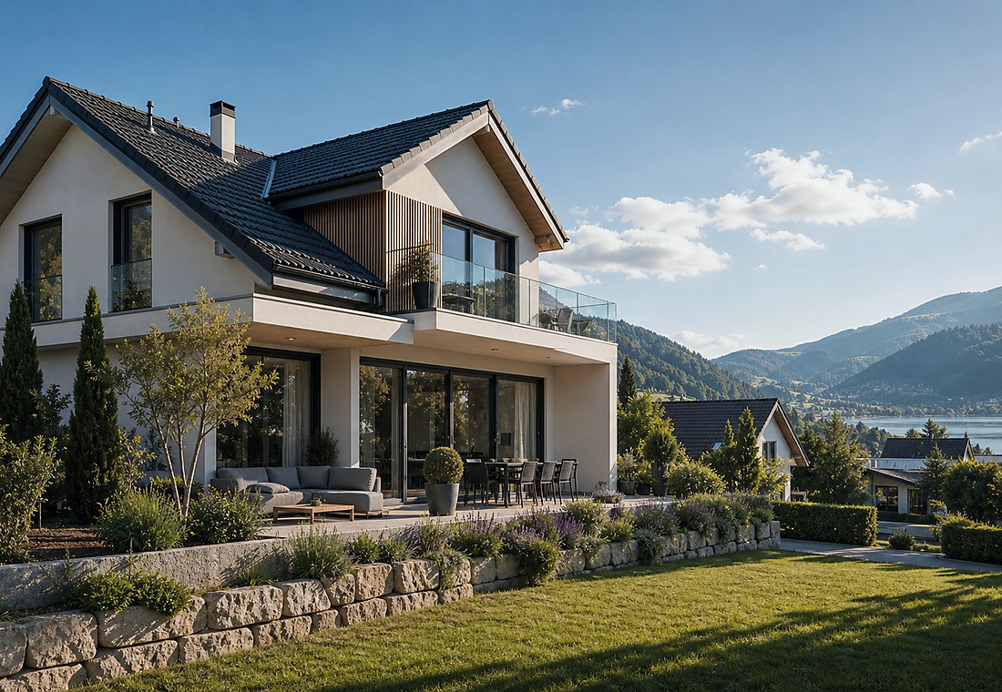Visuel immobilier premium local pour Landiswil