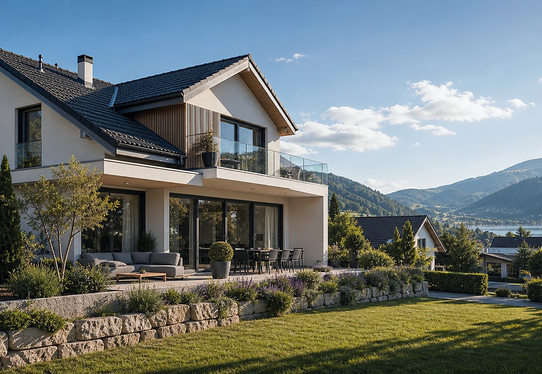 Visuel immobilier premium local pour Laténa
