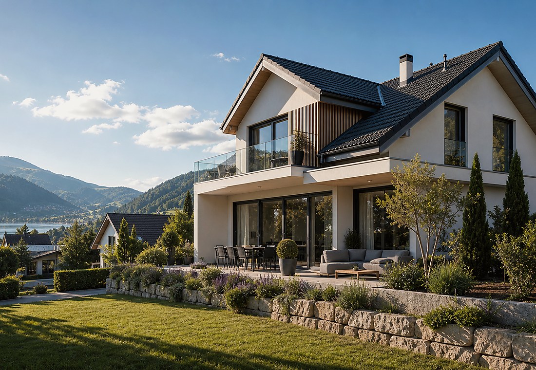 Visuel immobilier premium local pour Le Flon