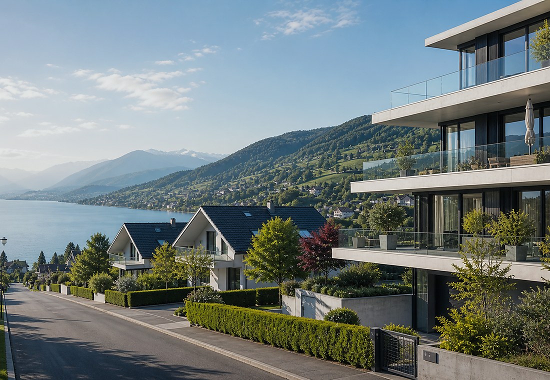 Visuel immobilier premium local pour Lengnau (AG)
