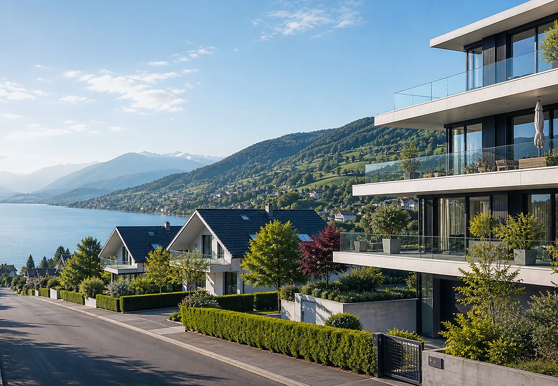 Visuel immobilier premium local pour Les Breuleux