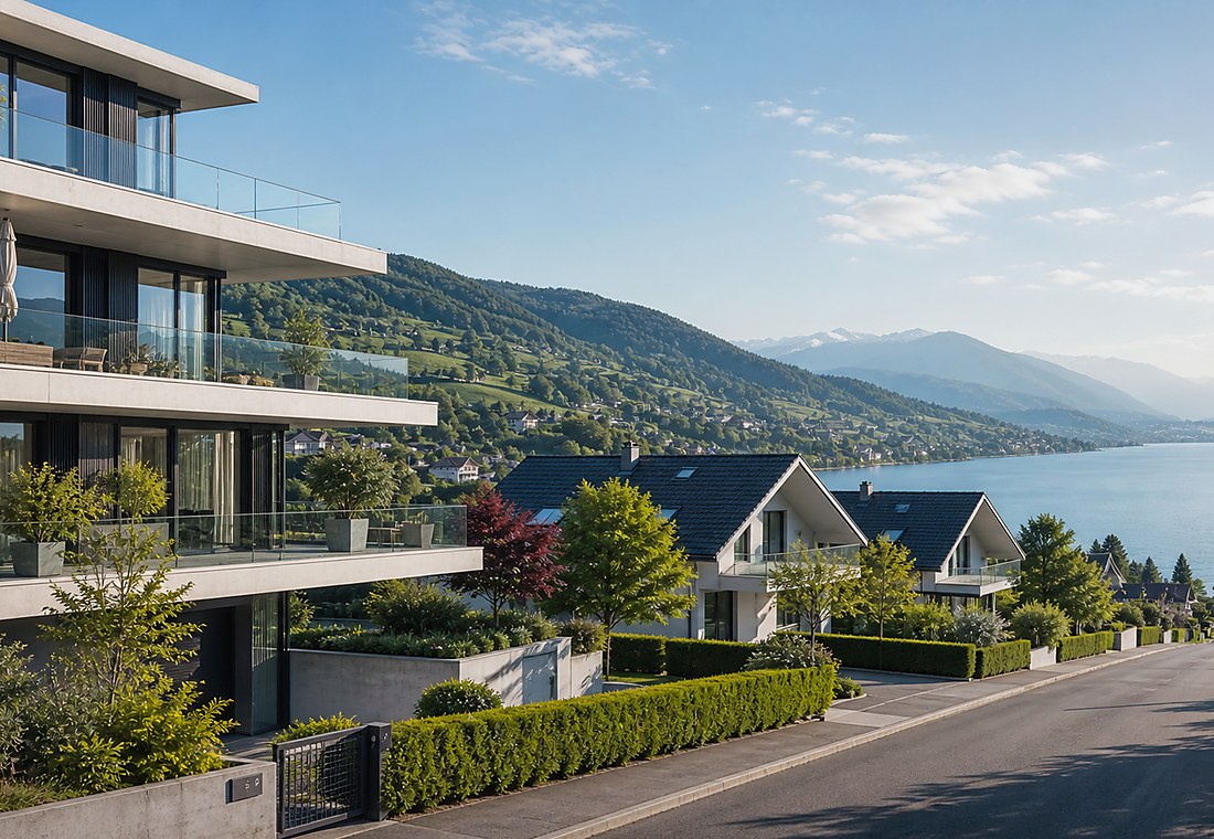 Visuel immobilier premium local pour Les Ponts-de-Martel