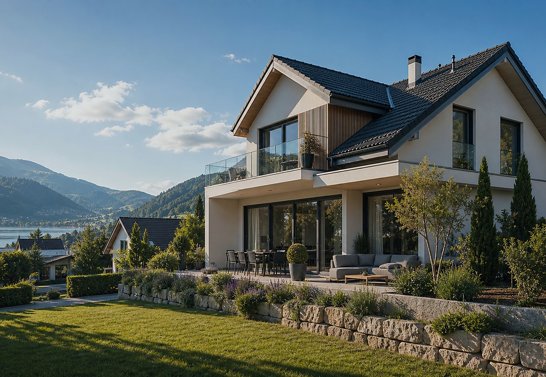Visuel immobilier premium local pour Lohn (SH)