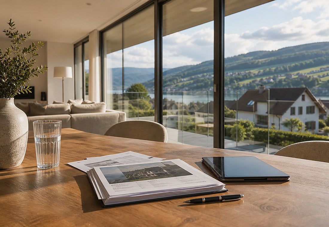 Visuel immobilier premium local pour Lommis