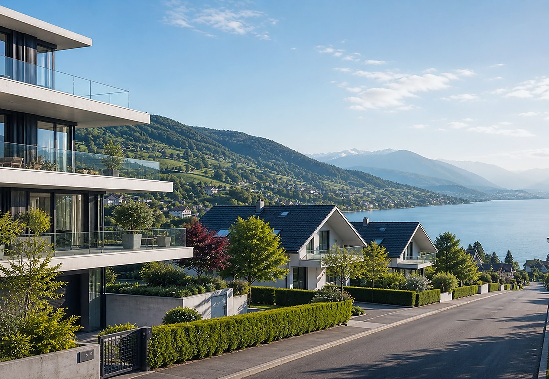 Visuel immobilier premium local pour Madiswil