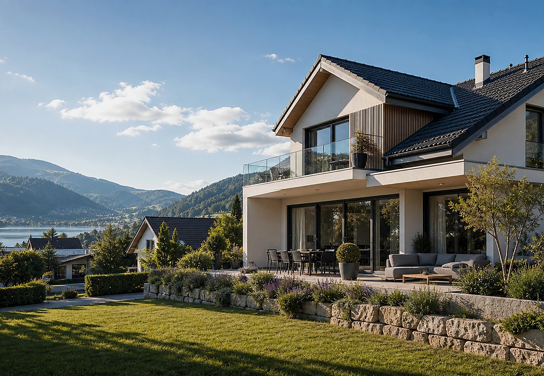 Visuel immobilier premium local pour Männedorf