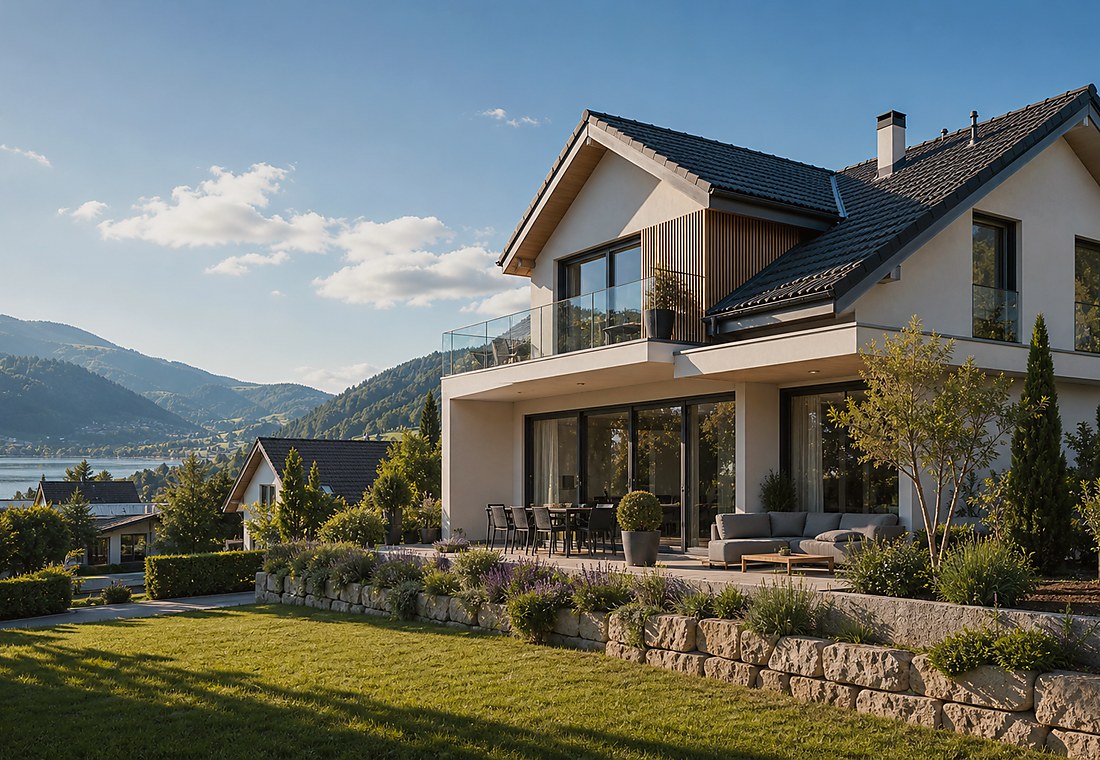 Visuel immobilier premium local pour Masein