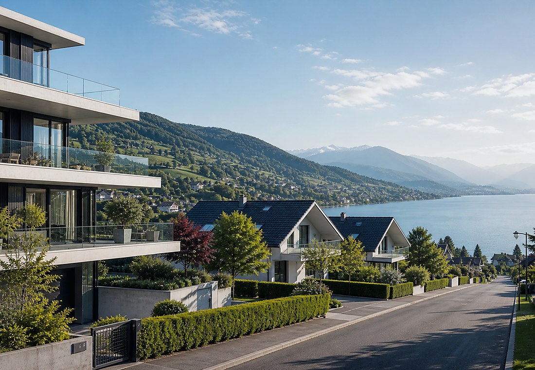 Visuel immobilier premium local pour Mels