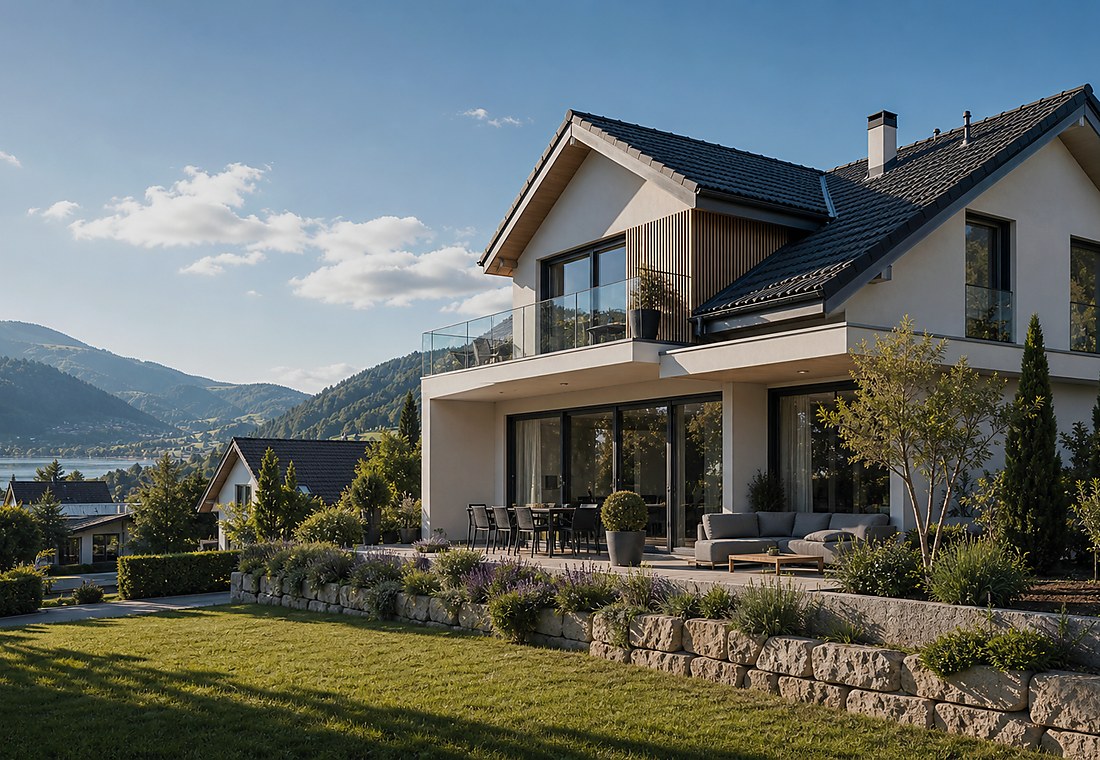 Visuel immobilier premium local pour Mervelier