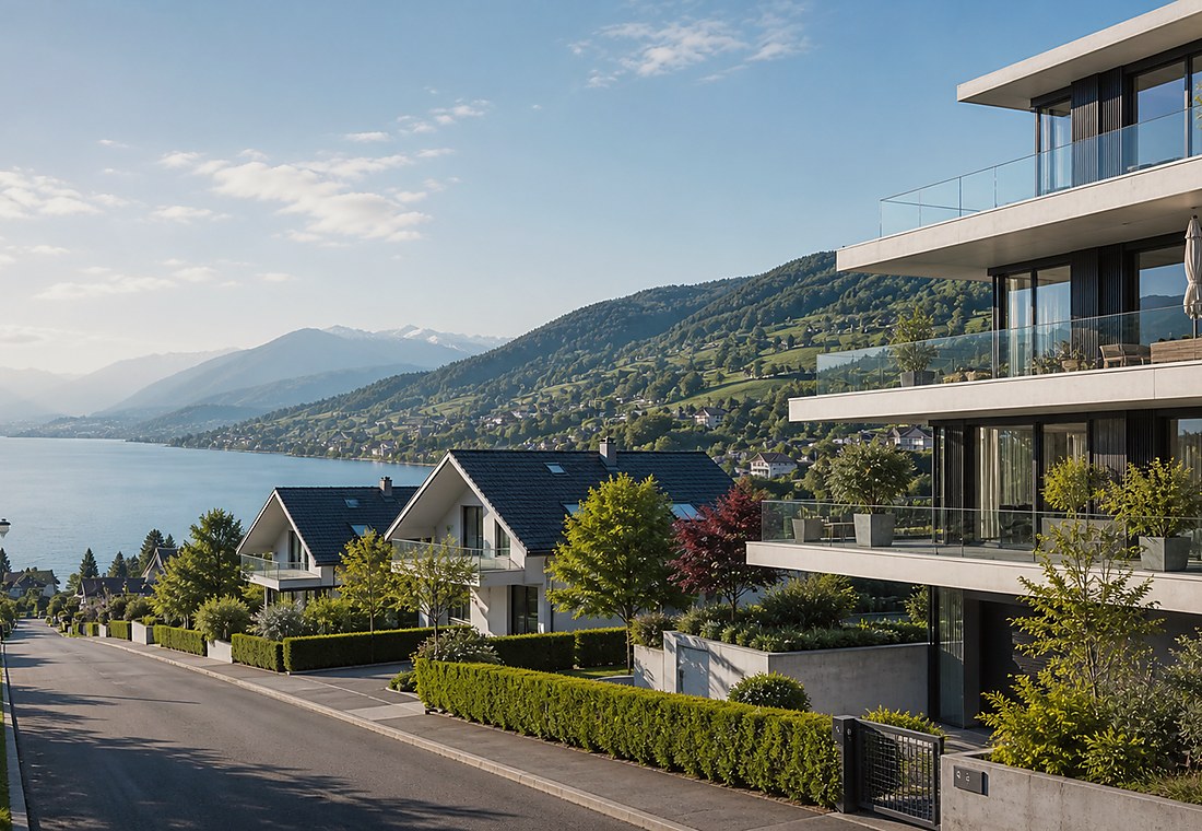 Visuel immobilier premium local pour Merzligen