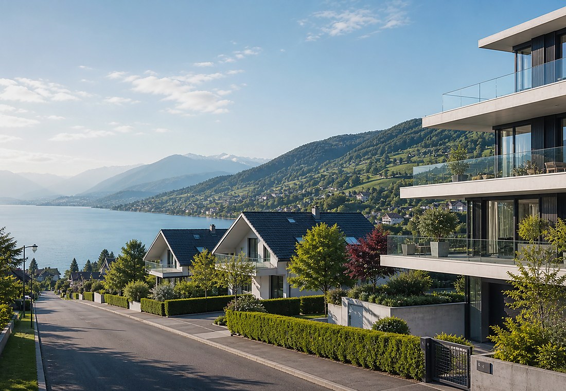 Visuel immobilier premium local pour Misery-Courtion