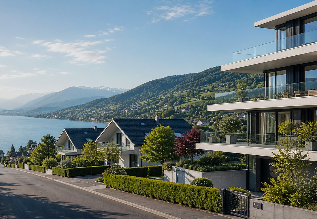 Visuel immobilier premium local pour Montagny-près-Yverdon