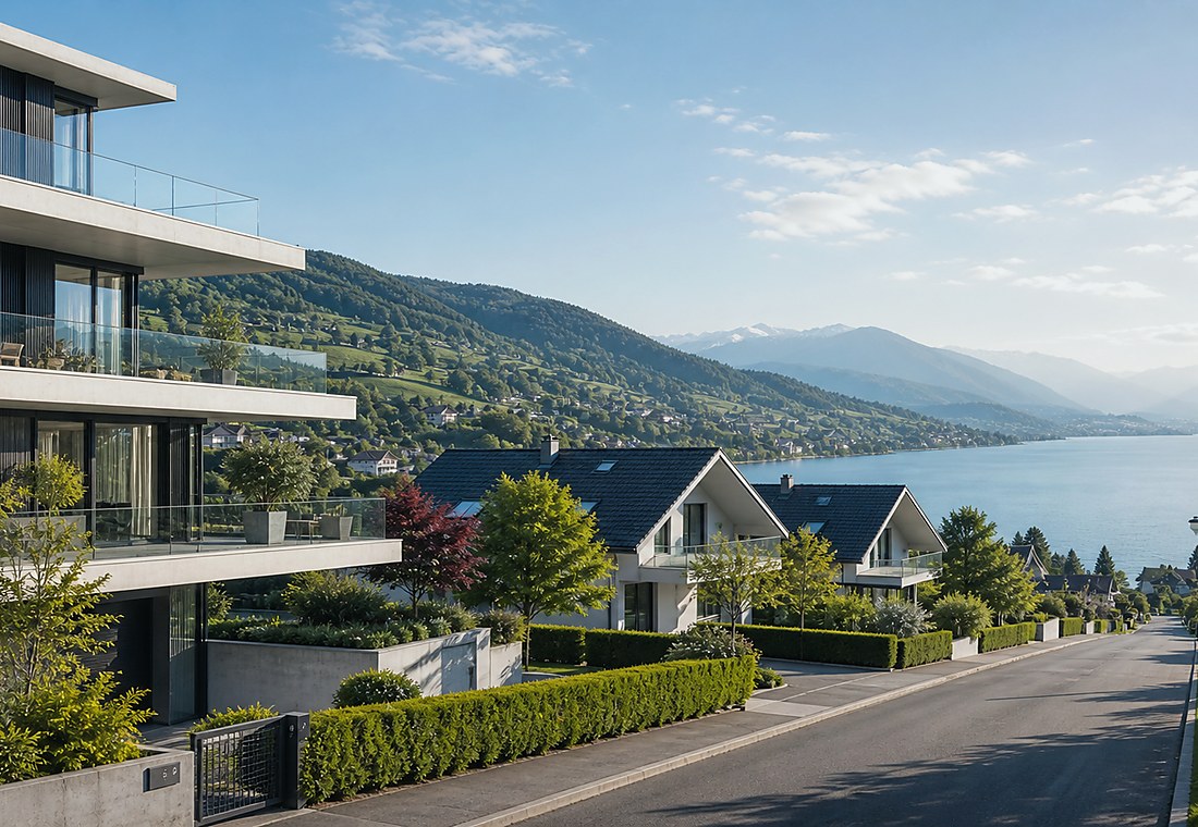 Visuel immobilier premium local pour Moosseedorf