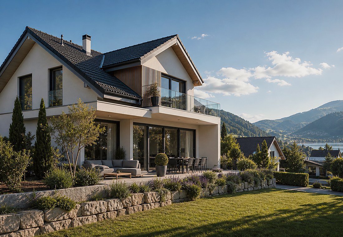 Visuel immobilier premium local pour Moudon