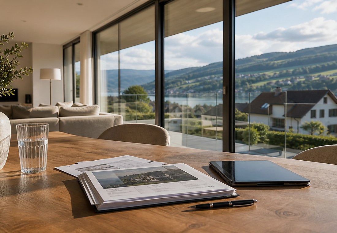 Visuel immobilier premium local pour Mühlau