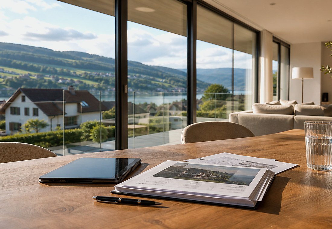 Visuel immobilier premium local pour Muzzano