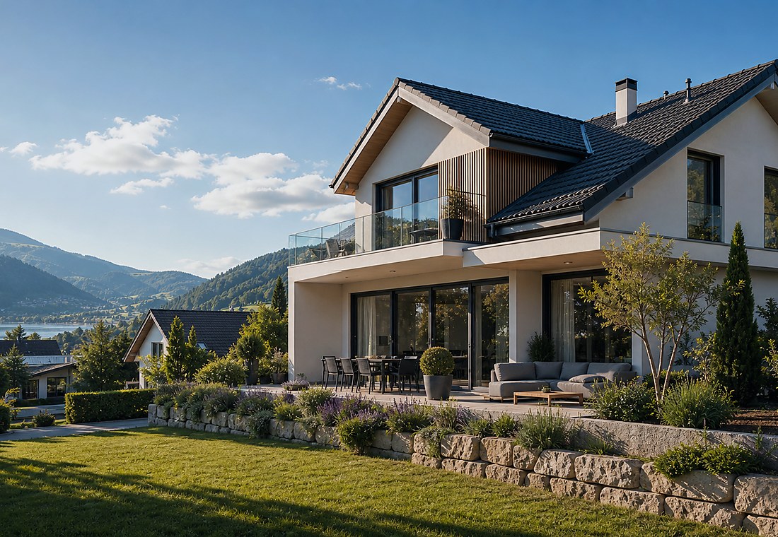 Visuel immobilier premium local pour Nenzlingen