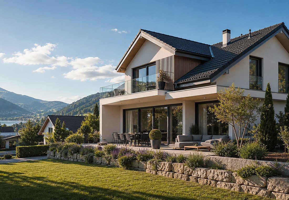 Visuel immobilier premium local pour Niederbipp