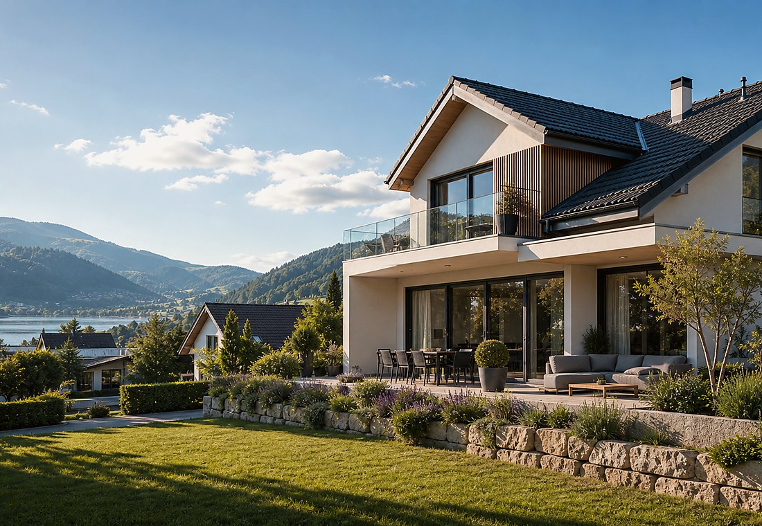 Visuel immobilier premium local pour Niederhelfenschwil