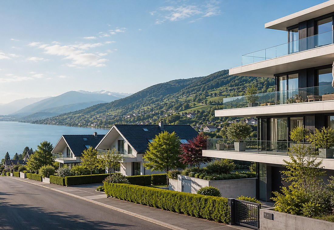 Visuel immobilier premium local pour Niedermuhlern