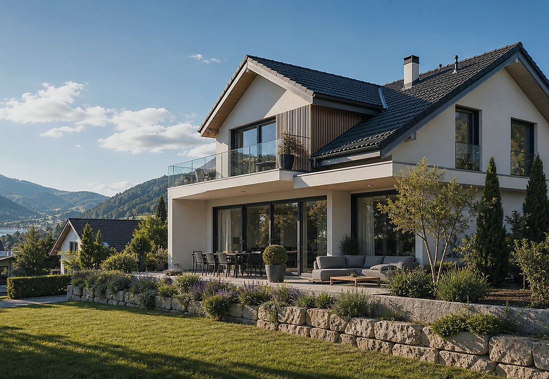 Visuel immobilier premium local pour Novazzano