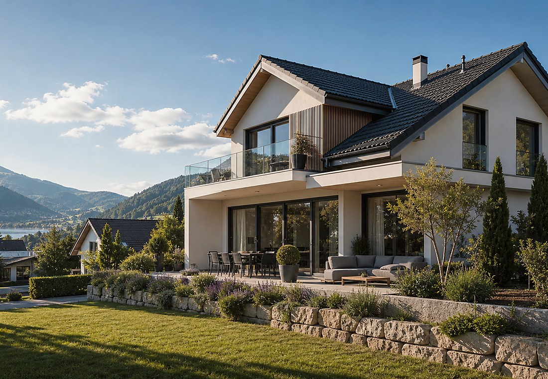 Visuel immobilier premium local pour Nürensdorf