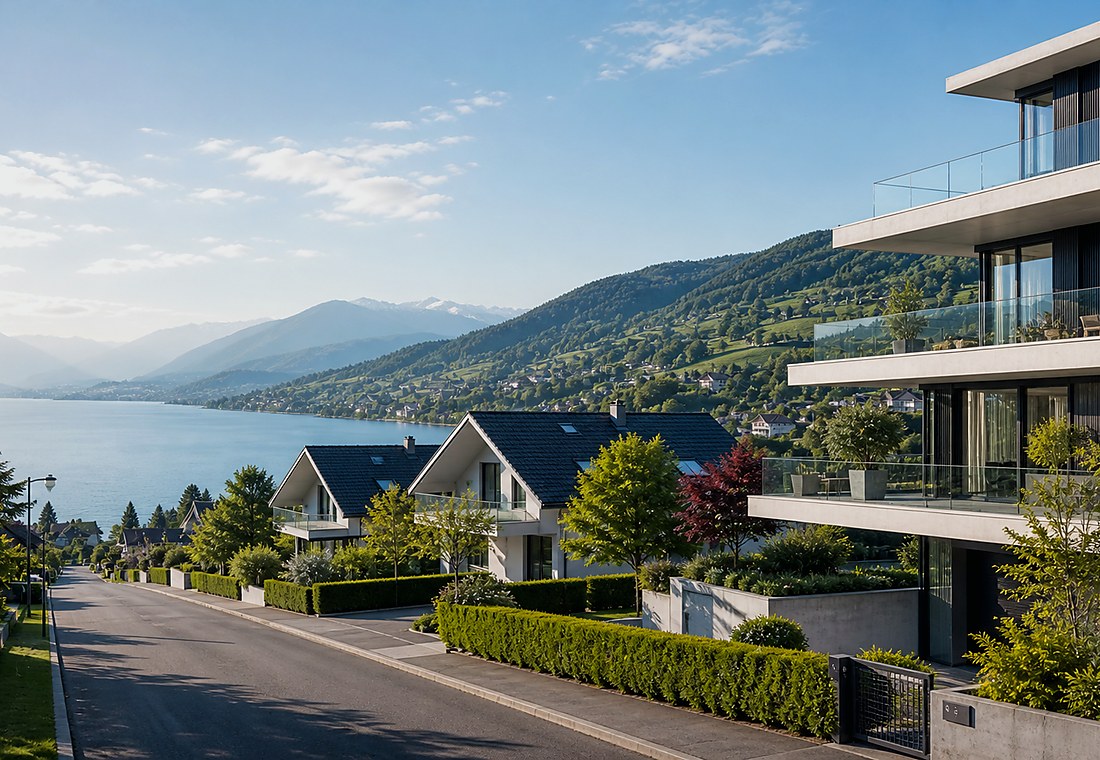 Visuel immobilier premium local pour Nuvilly