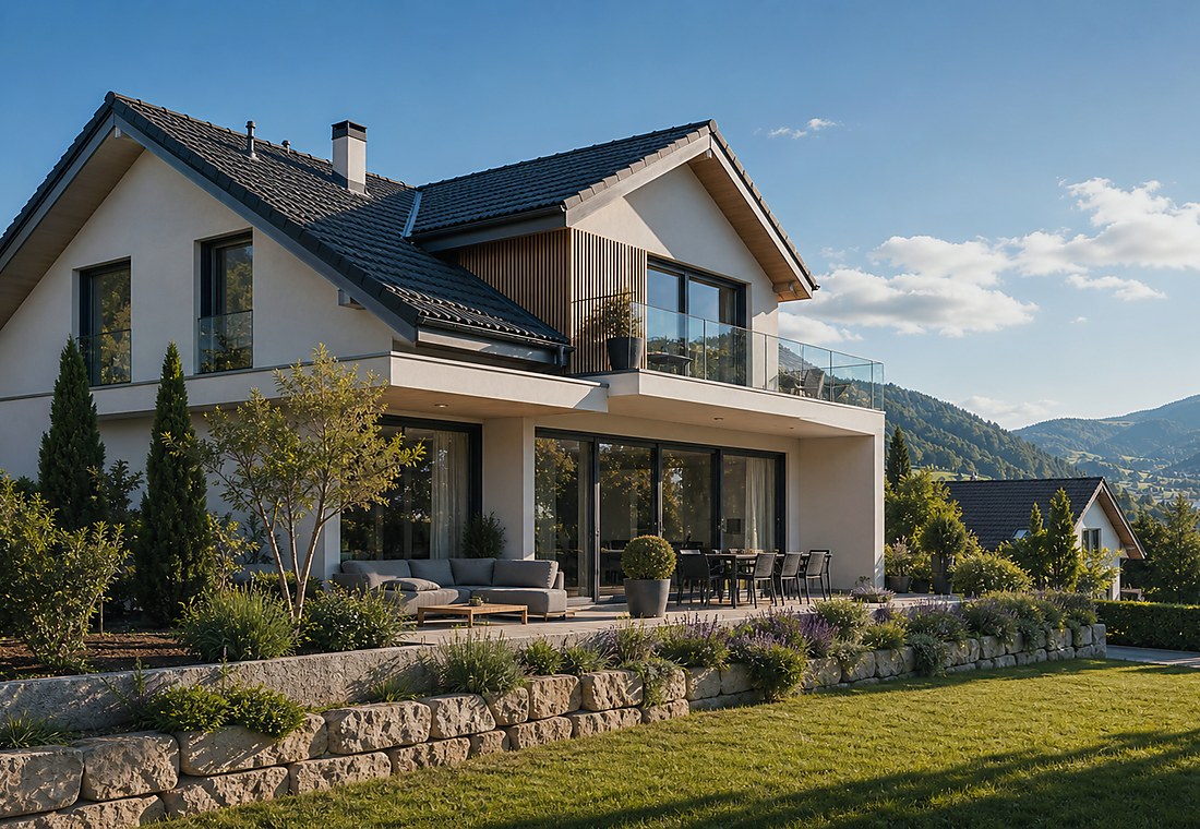 Visuel immobilier premium local pour Oberburg