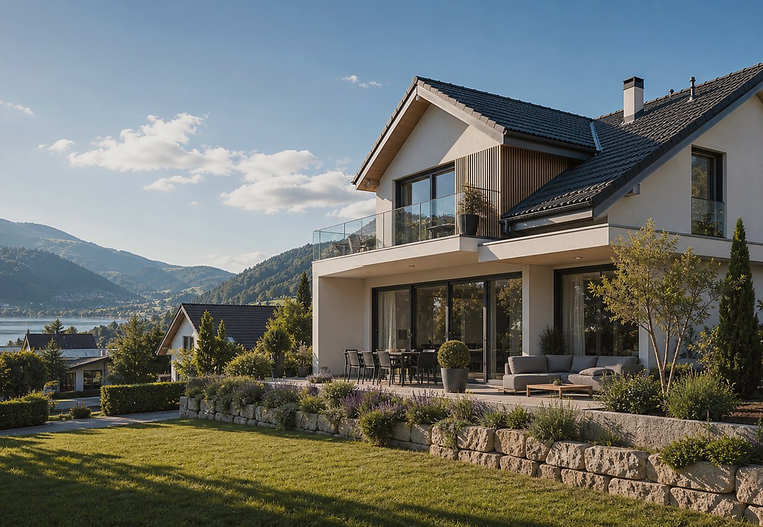 Visuel immobilier premium local pour Oberengstringen