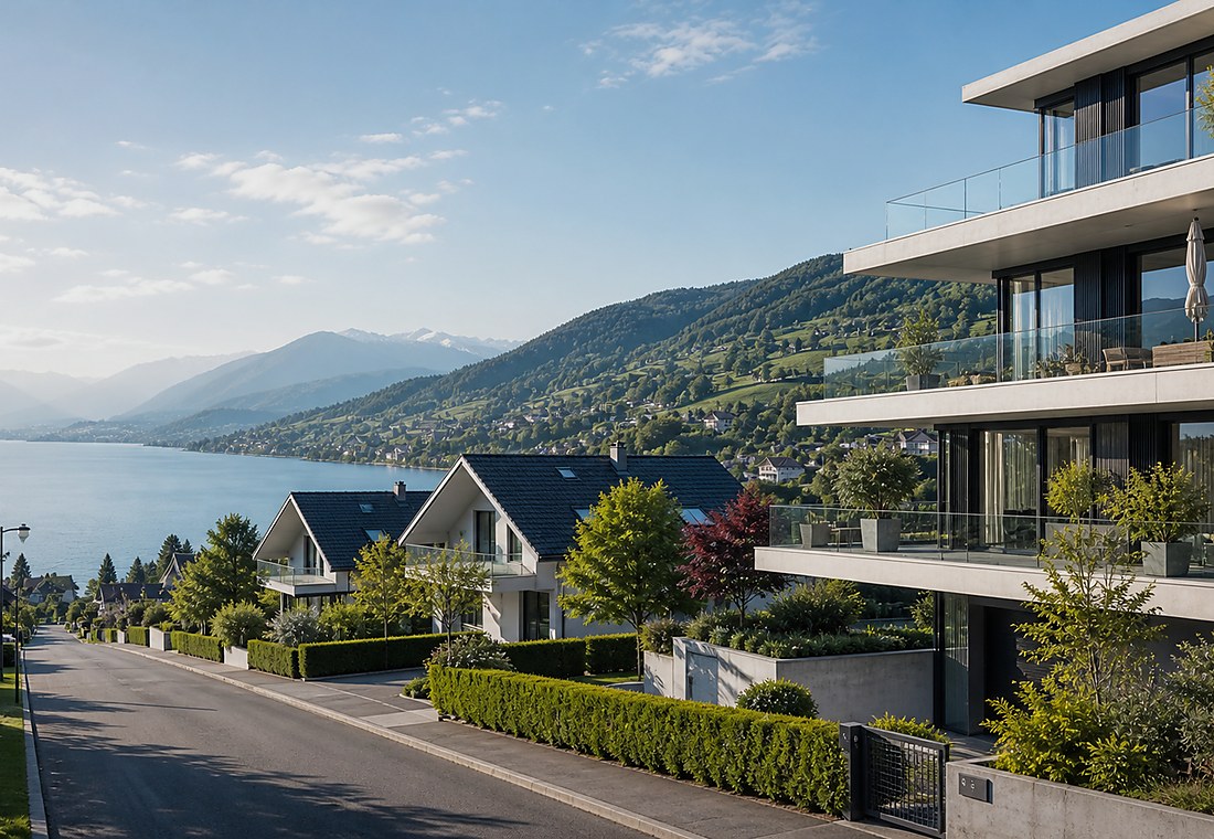 Visuel immobilier premium local pour Oberentfelden