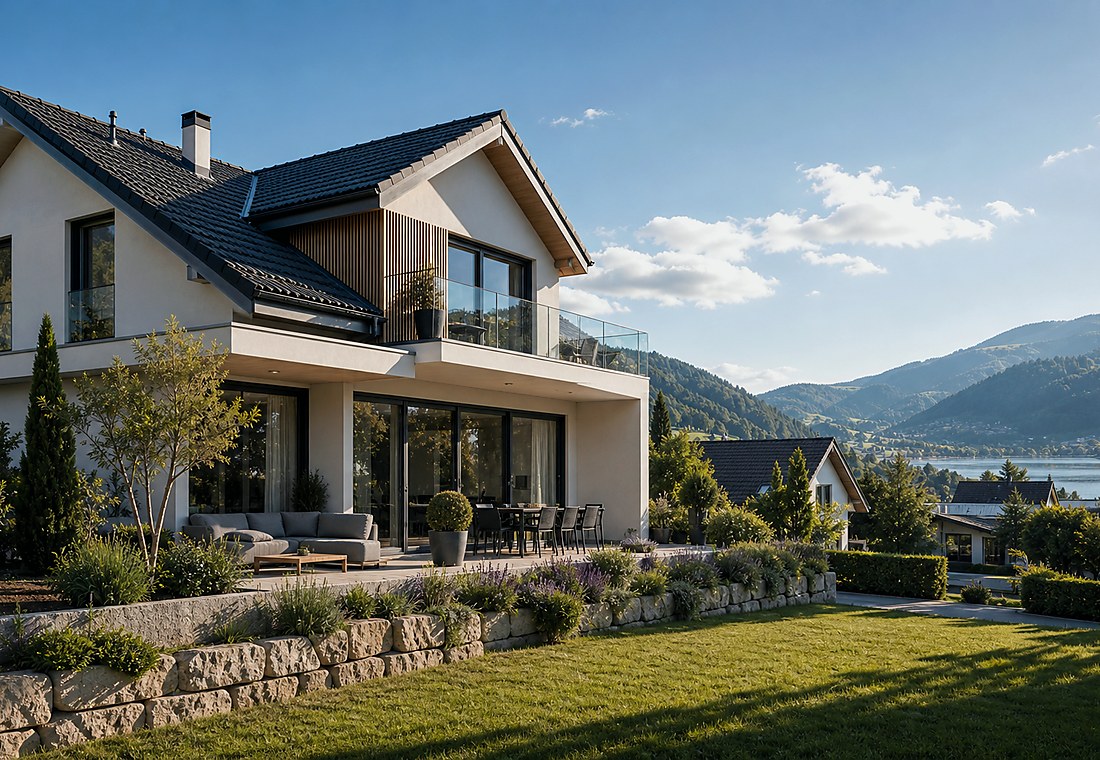 Visuel immobilier premium local pour Obergerlafingen
