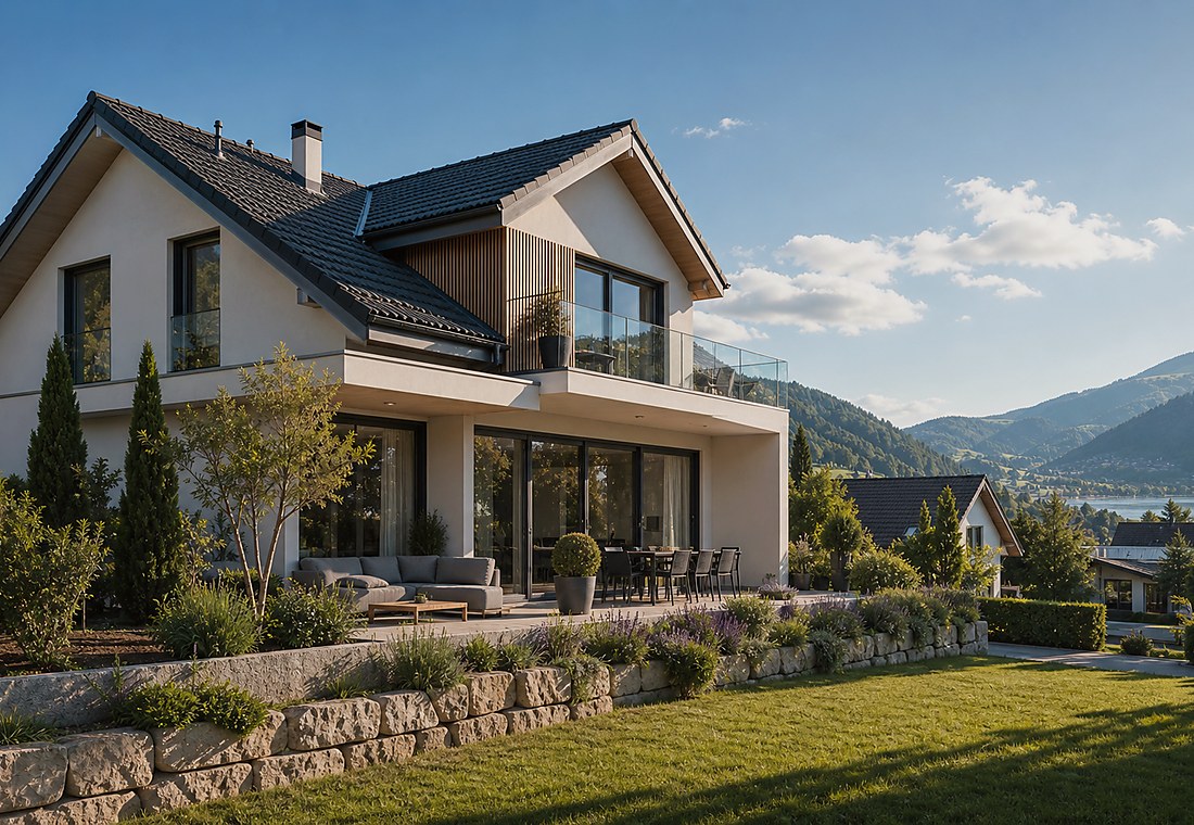 Visuel immobilier premium local pour Oberhünigen