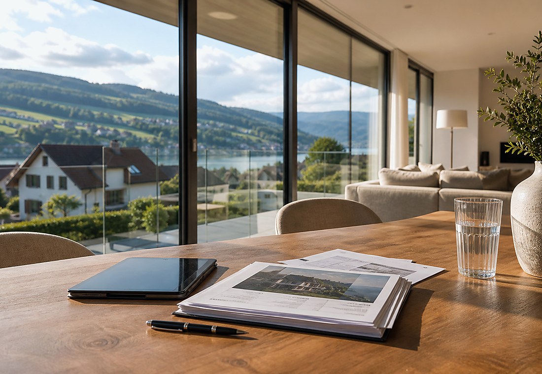 Visuel immobilier premium local pour Oberrohrdorf