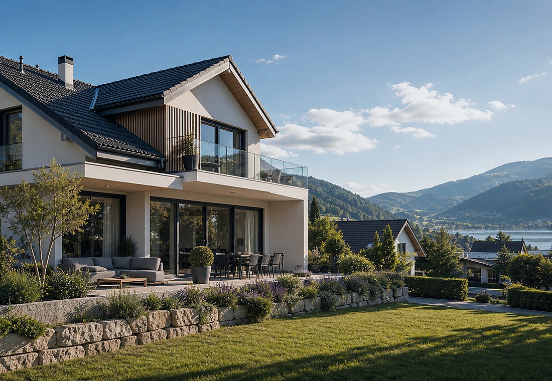 Visuel immobilier premium local pour Obersiggenthal