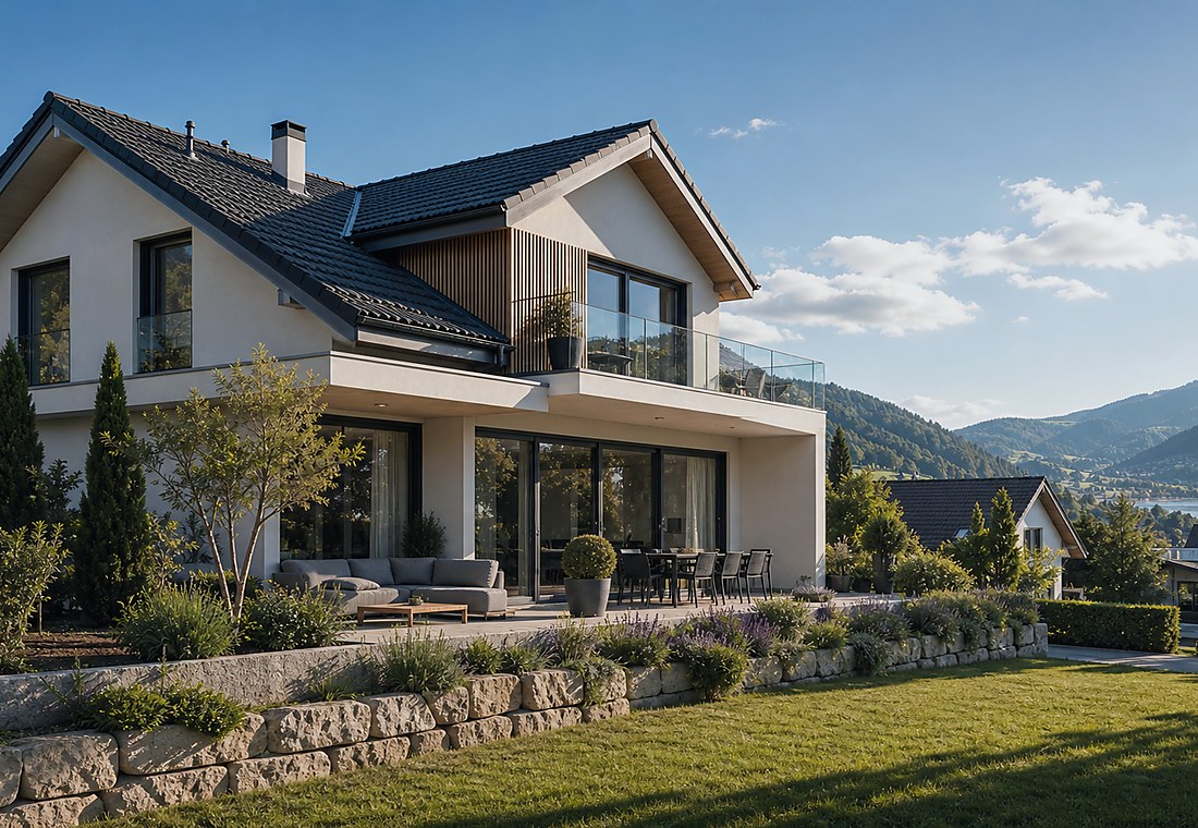 Visuel immobilier premium local pour Oensingen