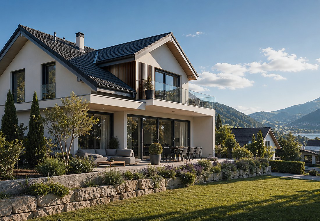 Visuel immobilier premium local pour Orbe