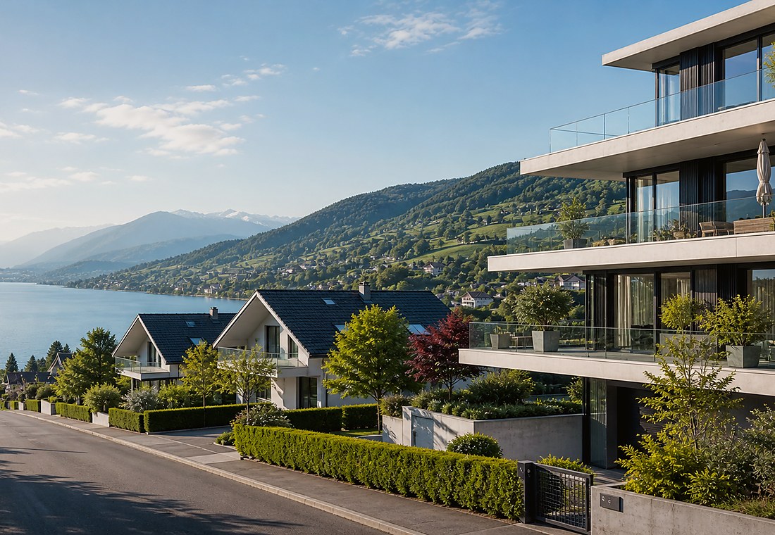Visuel immobilier premium local pour Ormont-Dessus