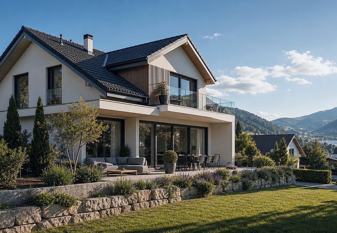 Visuel immobilier premium local pour Orzens