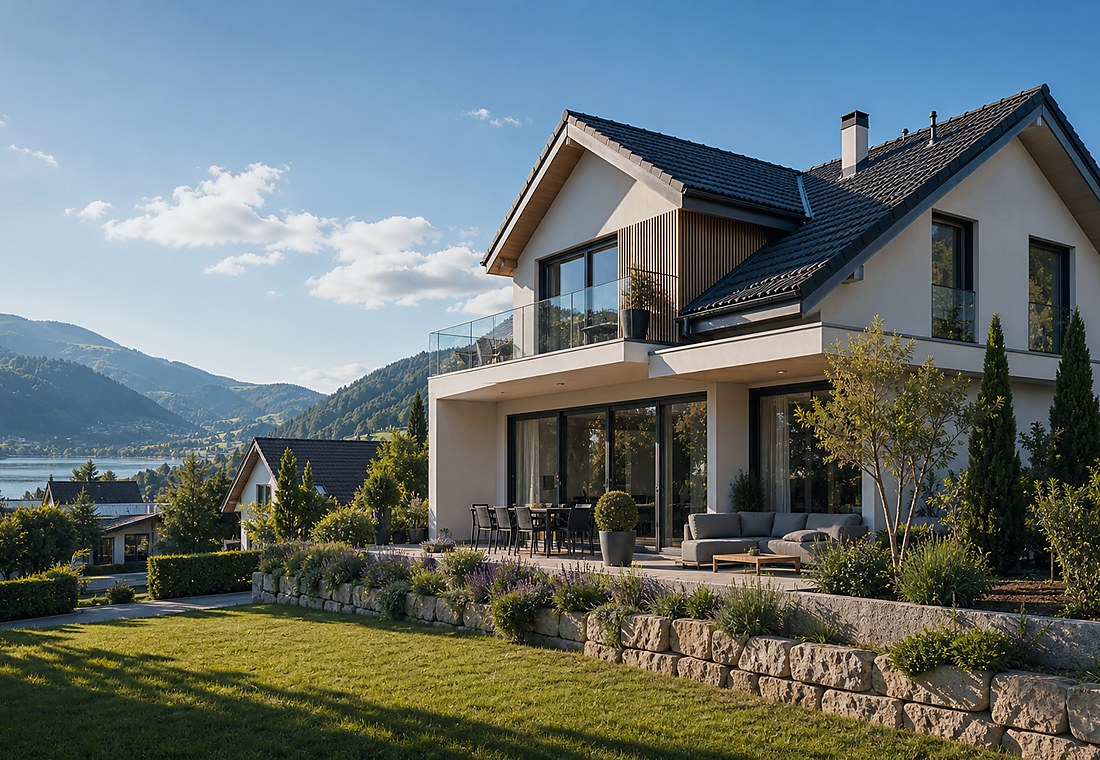Visuel immobilier premium local pour Penthaz