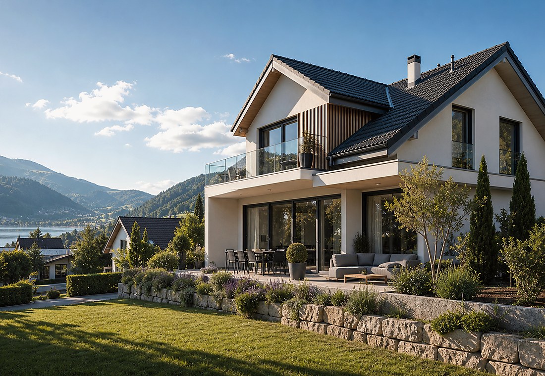 Visuel immobilier premium local pour Perrefitte