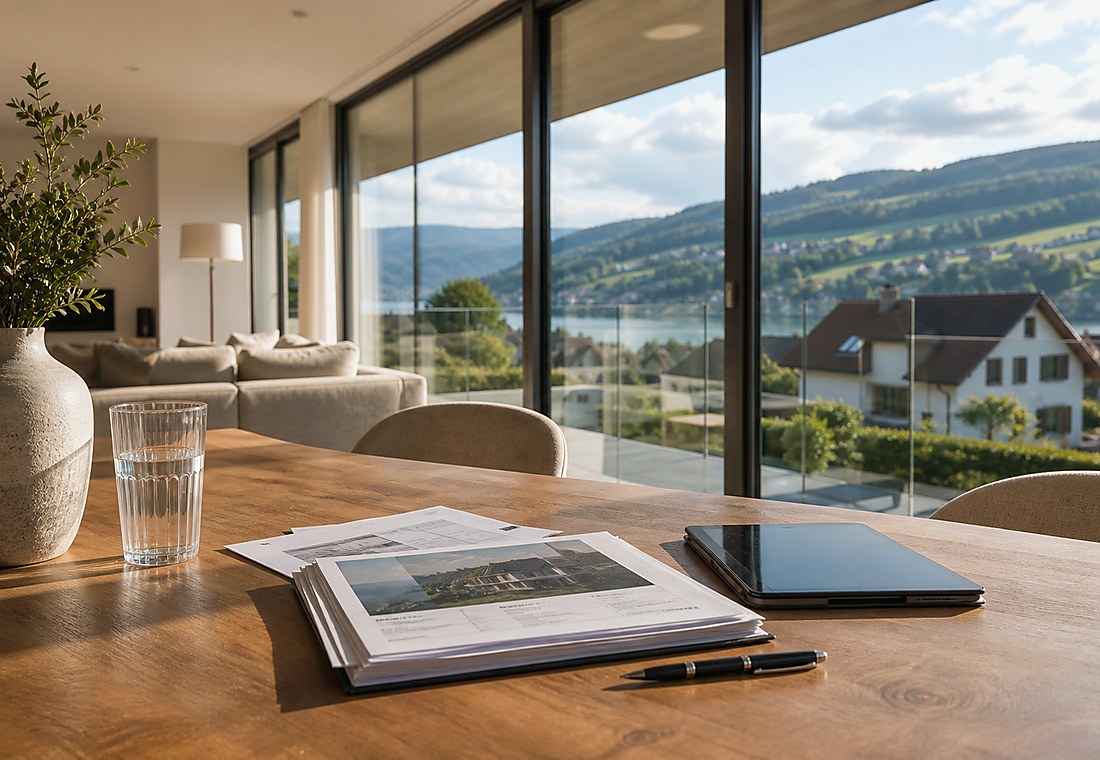 Visuel immobilier premium local pour Pfäfers