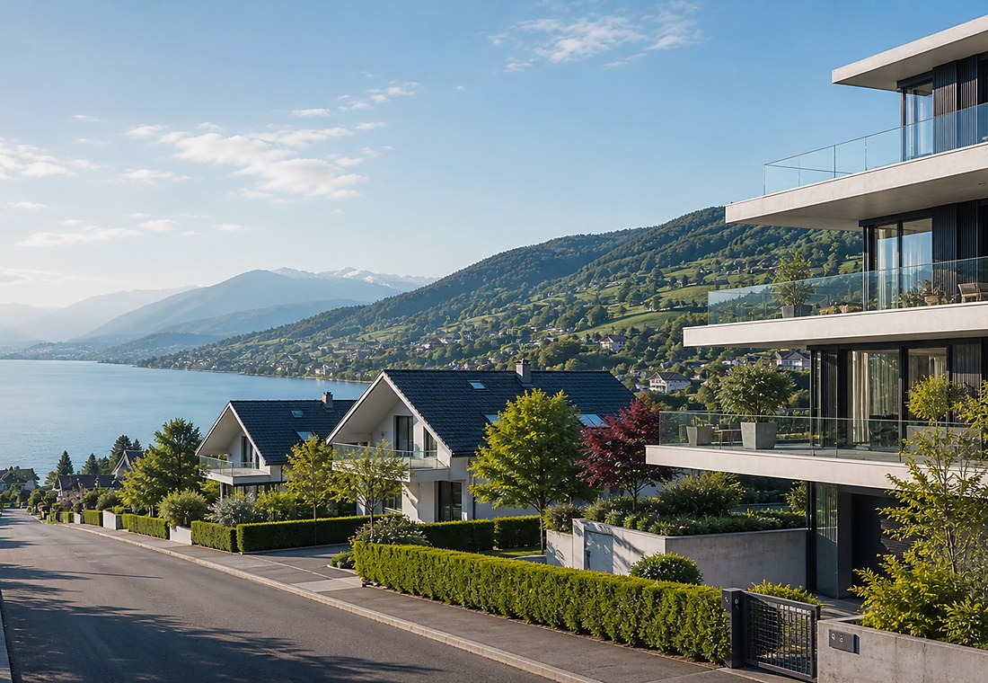 Visuel immobilier premium local pour Pierrafortscha