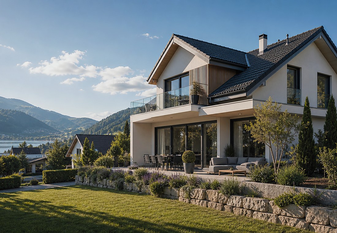 Visuel immobilier premium local pour Port