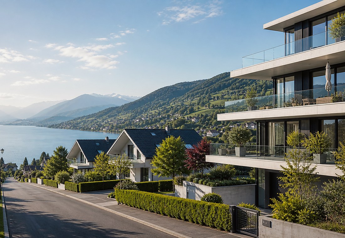 Visuel immobilier premium local pour Pregny-Chambésy