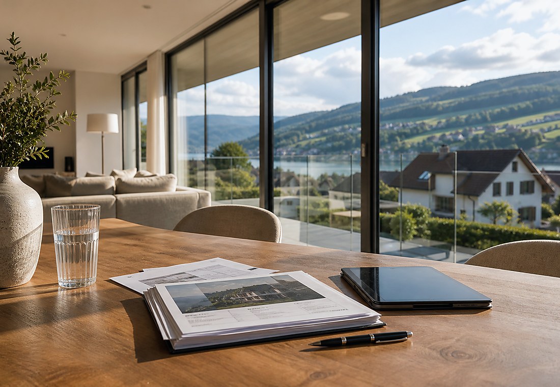 Visuel immobilier premium local pour Prez