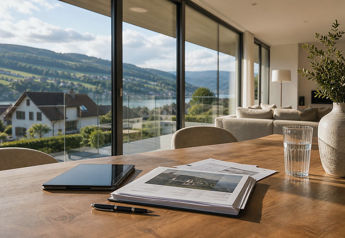 Visuel immobilier premium local pour Ramsen