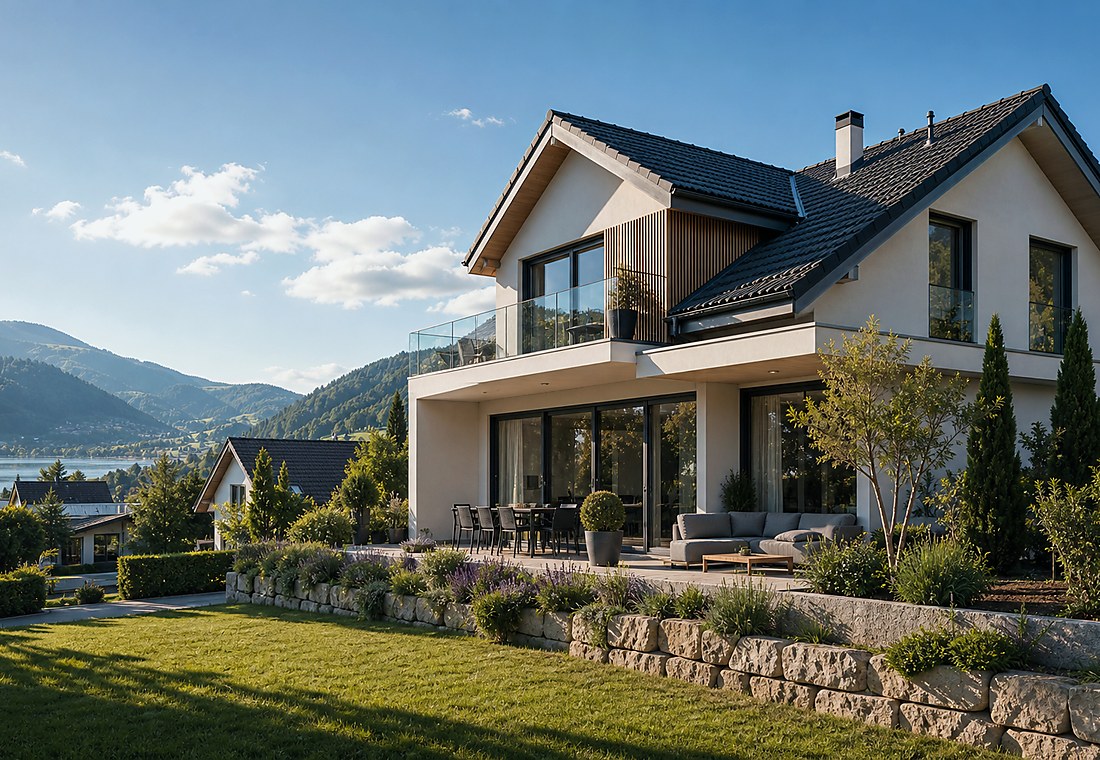 Visuel immobilier premium local pour Rebstein