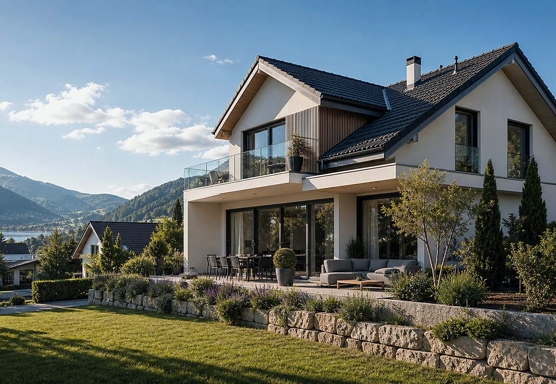 Visuel immobilier premium local pour Recherswil